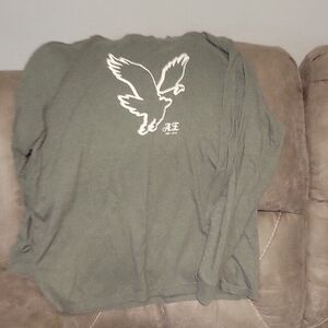 American Eagle Outfitters Super Soft Olive Top